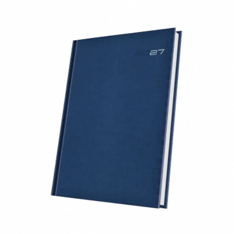 Agenda datata saptamanala A4 128pag Noli coperta piele sintetica Albastra 2027