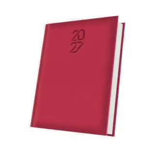 Agenda datata A5 352pag Tucson coperta buretata Rosu Coral 2027