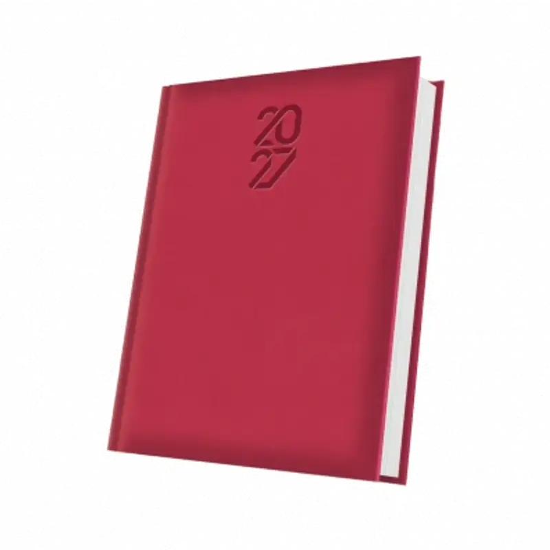 Agenda datata A5 352pag Tucson coperta buretata Rosu Coral 2027