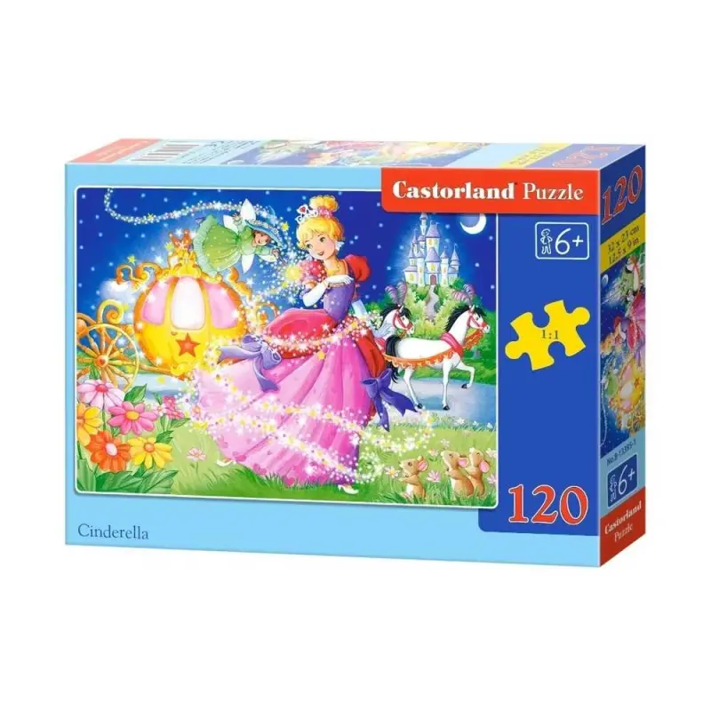 Puzzle 120 piese, Cenusareasa - Castorland